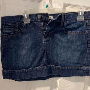 Old navy jean skirt